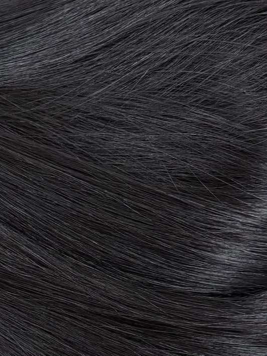 Jet Black Seamless Clip-In (160g)