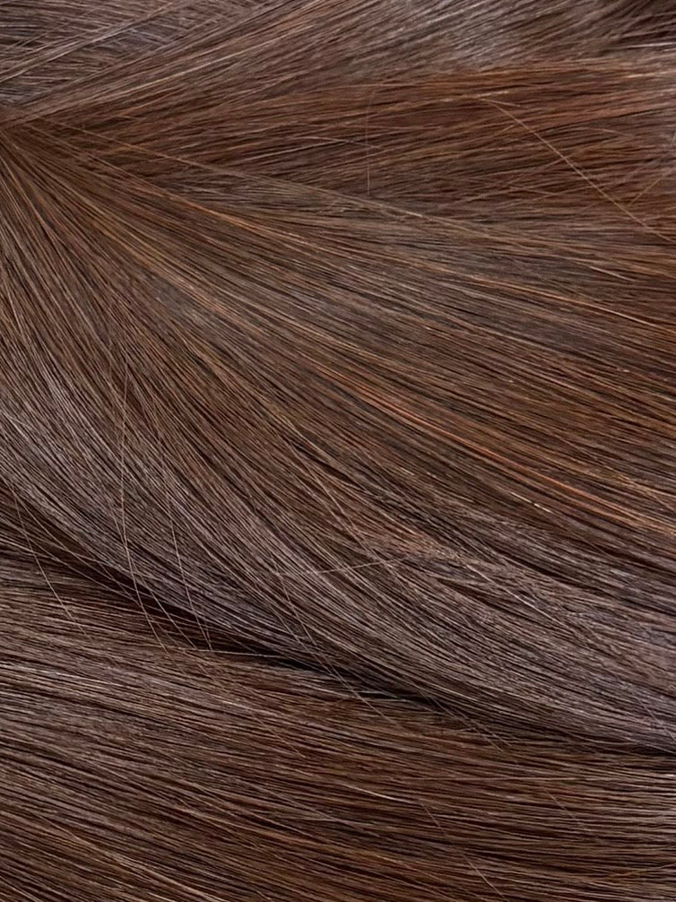 Warm Brown Seamless Clip-In (160g)